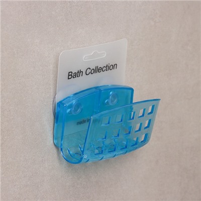 Мыльница настенная на присосках Bath Collection, 9.5×5×6 см, МИКС