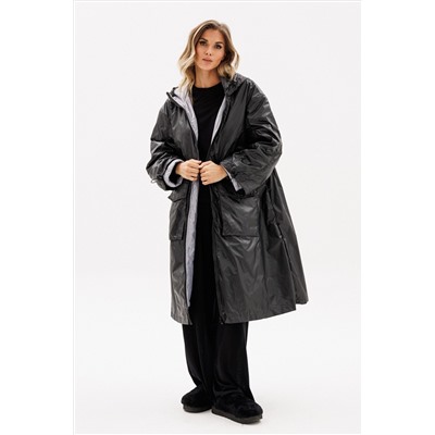 Пальто EOLA 2775 черный/серый