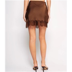 Юбка #КТ6827, шоколадный