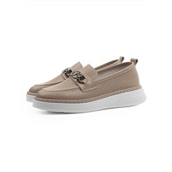 06-YE286-1 BEIGE Туфли женские (натуральная кожа)