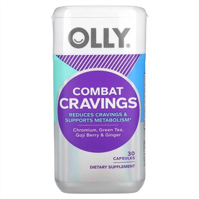 OLLY, Combat Cravings`` 30 капсул