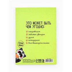 Блокнот творческий с заданиями А6+, 120 листов «Енотик-блокнотик»
