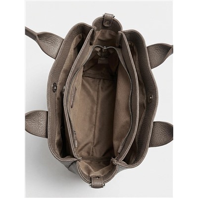 Женская кожаная сумка Richet 3101LN 612 Тауп