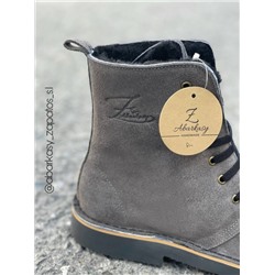 AB.Z. 27001/2 GRIS — С ДВОЙНЫМИ ШНУРКАМИ+AB.Z · Pelle · mochila (610)
