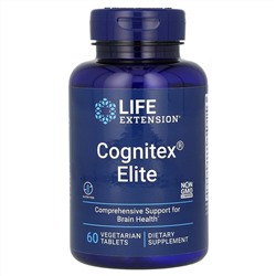 Life Extension, Cognitex Elite, 60 вегетарианских таблеток