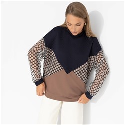 Свитшот комбинированный с сеткой, Любимый образ (магия)