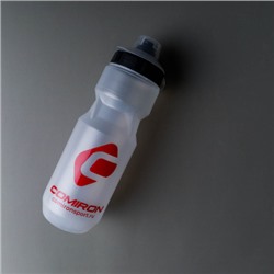 Бутылка для воды  COMIRON "Advance" с пылевой крышкой и одноцветным принтом. Прозрачная. 850 мл. /711619 /FWCPE-28D1Сt / уп 1