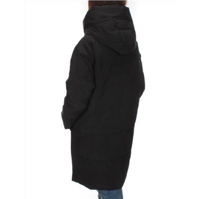 C1062 BLACK Куртка зимняя женская (200 гр. холлофайбера)