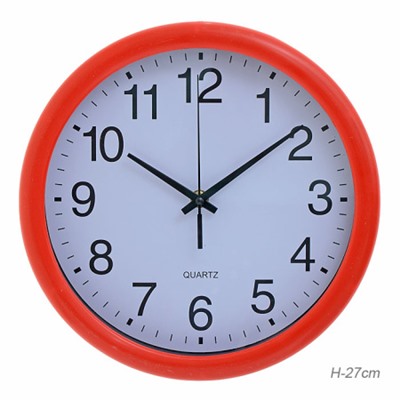 Часы настенные 27 см / Y205-2 27 см /уп 30/