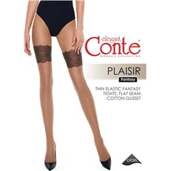 CONTE PLAISIR Колготки женские с имитацией ажурных чулок