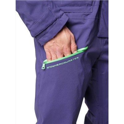 Комбинезон AA-0270 Темно-фиолетовый