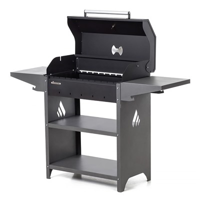 Мангал Family Standart BBQ FSB2000, 133.2×44.1×96.6 см, 2 мм, крышка, боковые полки