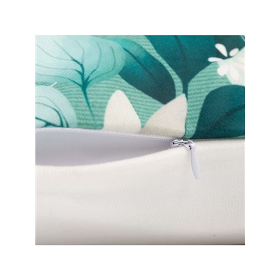 Наволочка декоративная «Этель. Эвкалипт», 40×40 см, велюр