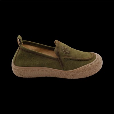 Мокасины 6037-7 хаки