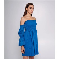 Платье #ОБШ1769, синий