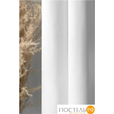 Daily by T ИРМА бел Тюль на шт.ленте 300х300, 1пр, плстр.