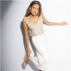 Топ из блестящей ткани, Зажигаю на вечеринке (сияние)