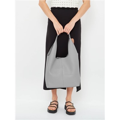 Женская кожаная сумка Richet 2903LN 830 Серый