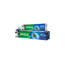 Отбеливающая зубная паста с бамбуковым углем от Darlie, All Shiny White Charcoal Clean, 140 g