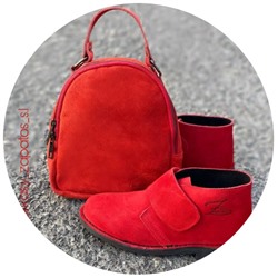 Ab.Zapatos 3316 New R FUEGO+AB.Z · Pelle · mochila serraje (610) Fuego