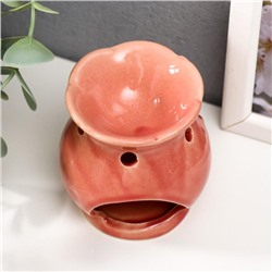 Аромалампа для эфирных масел «Нарцисс», керамика, 7.5×7×7 см, МИКС