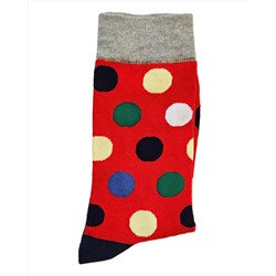 Носки р.35-40 "Bubbles" Red