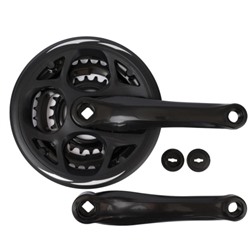 Система шатунов WEI-CR-10 24/34/42T шатуны стальные 170мм, стальные звезды, пластиковая защита. /уп 20/