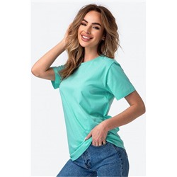 Футболка однотон ментол HF9111