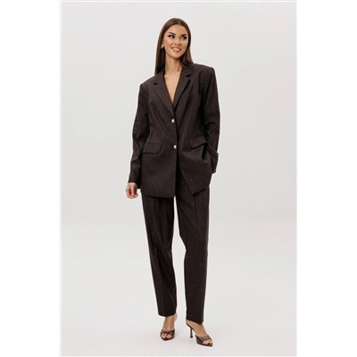 Костюм брючный 5320 коричневый