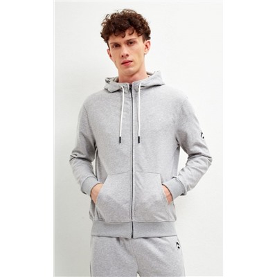 Толстовка F111–0502 grey melange