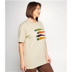 Футболка #КТ2550, фисташковый