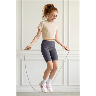 Укороченная футболка для девочки Happyfox