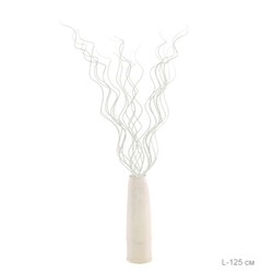 Сухоцвет набор 20 штук 120 см ветка белая / 120cm-W /уп 10/300/