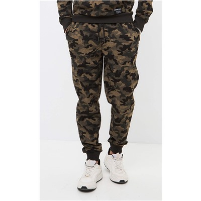 Брюки спорт F411-0891 khaki camo