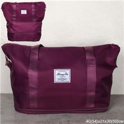 Сумка-трансформер дорожная 30x40x21 см / BAG-421/5 /уп 30/фиолетовая