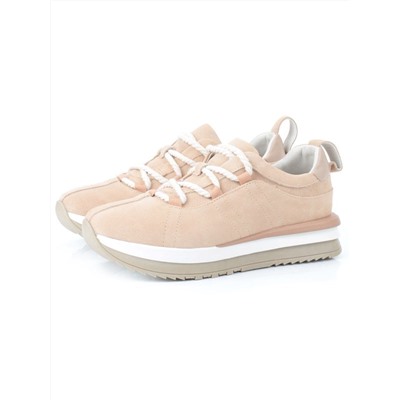 03-5950-6 BEIGE Полуботинки женские (натуральная замша)