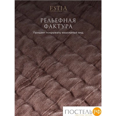 Estia ДЖИНЕВРА пыльн.роз. Покрывало 240х260, 1 пр., 100% полиэстер