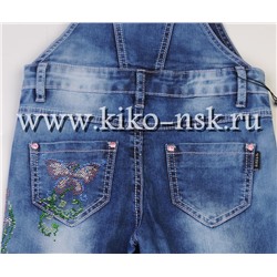 32144 Полукомбинезон  для девочки YUKE Голубой - синий/13