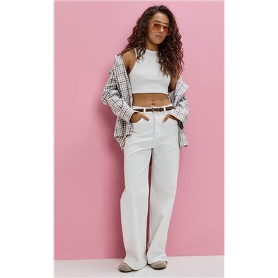 Джинсы F612-0137 white