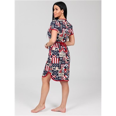 Тома - халат синий