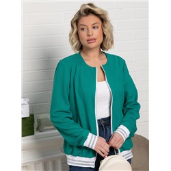 Бомбер Аланис (изумрудный) Б15407-7М