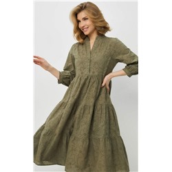 Платье P412-0310 khaki