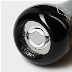 Набор мельниц для специй Magistro, 2 предмета, чёрный, белый