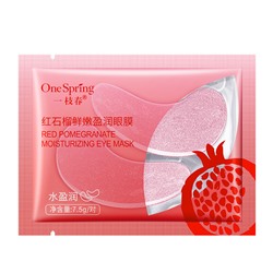 One Spring Red pomegranate Гидрогелевые патчи с экстрактом граната, 7,5г