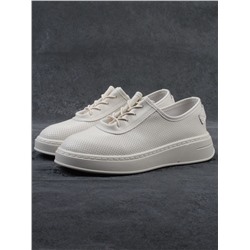 03-YE287-6 BEIGE Полуботинки женские (натуральная кожа)