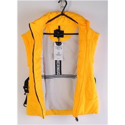 207 Жилет для девочки на синтепоне Жёлтый/146