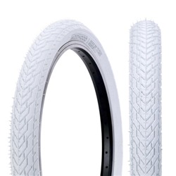 Покрышка для велосипеда KRYPTON BMX WOOHOOO WHITE 20X2.35 30TPI