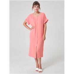 Платье-рубашка из муслина