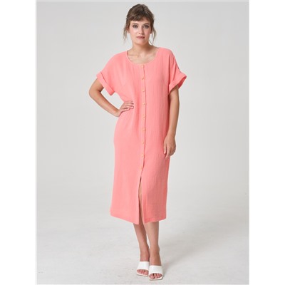 Платье-рубашка из муслина