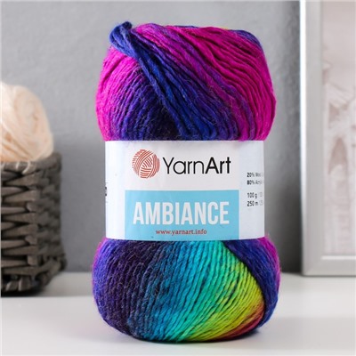 Пряжа для вязания спицами, крючком YarnArt, Ambiance, 80% акрил, 20% шерсть, 250 м/100 г, (153)